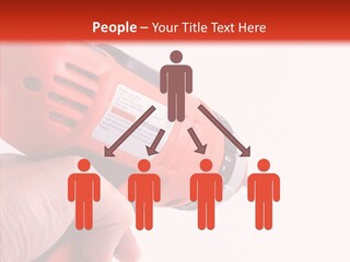 Helping Hand Old Holding Hands PowerPoint Template