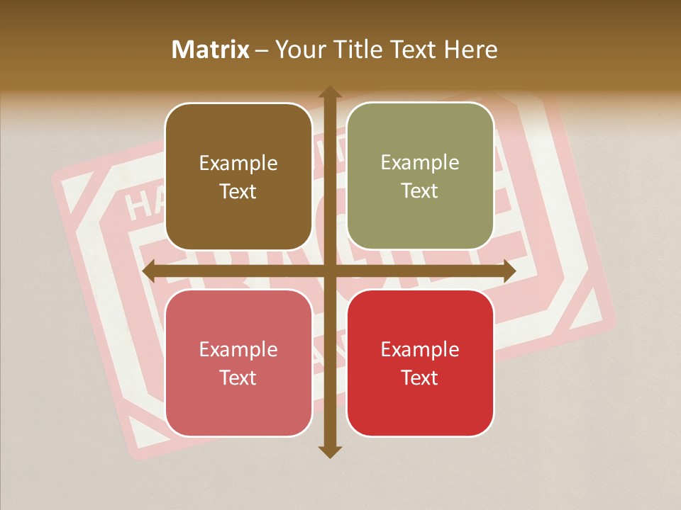 Young Finger Elder PowerPoint Template