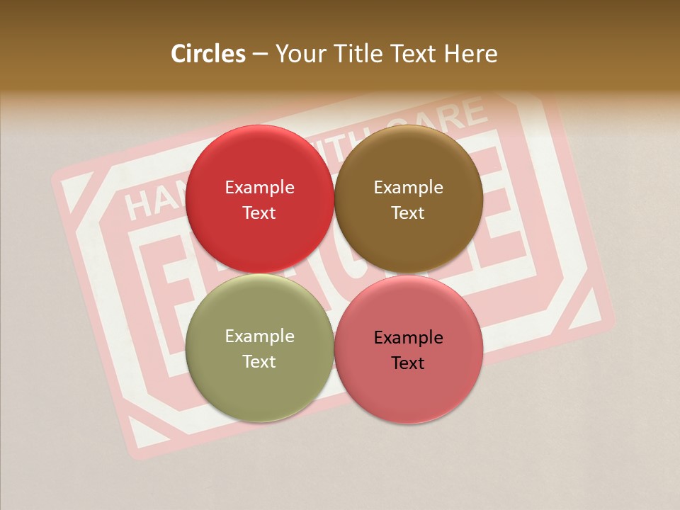 Young Finger Elder PowerPoint Template