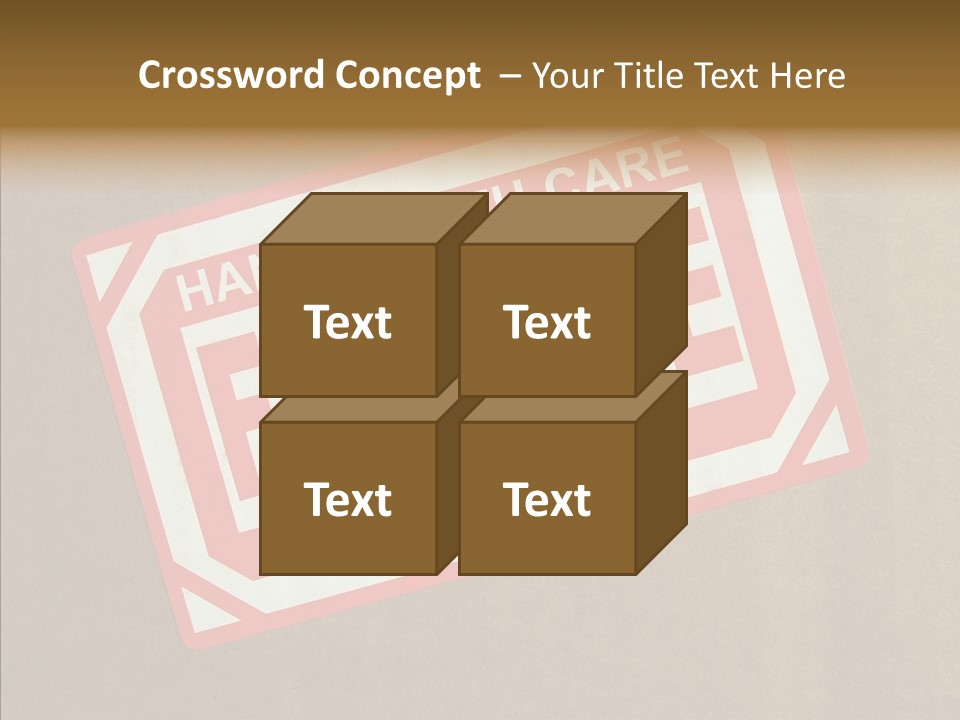 Young Finger Elder PowerPoint Template