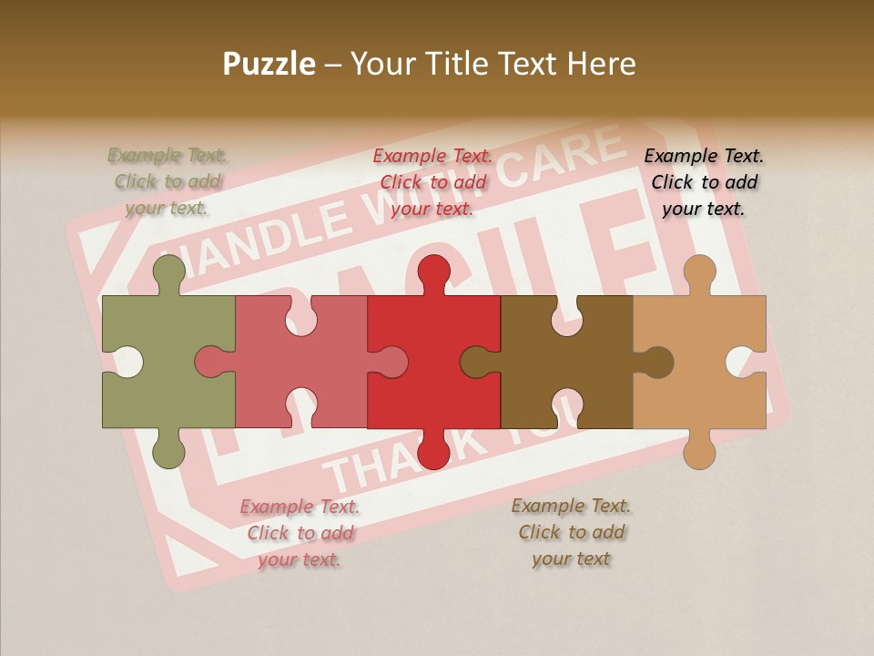 Young Finger Elder PowerPoint Template