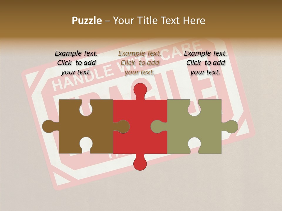 Young Finger Elder PowerPoint Template