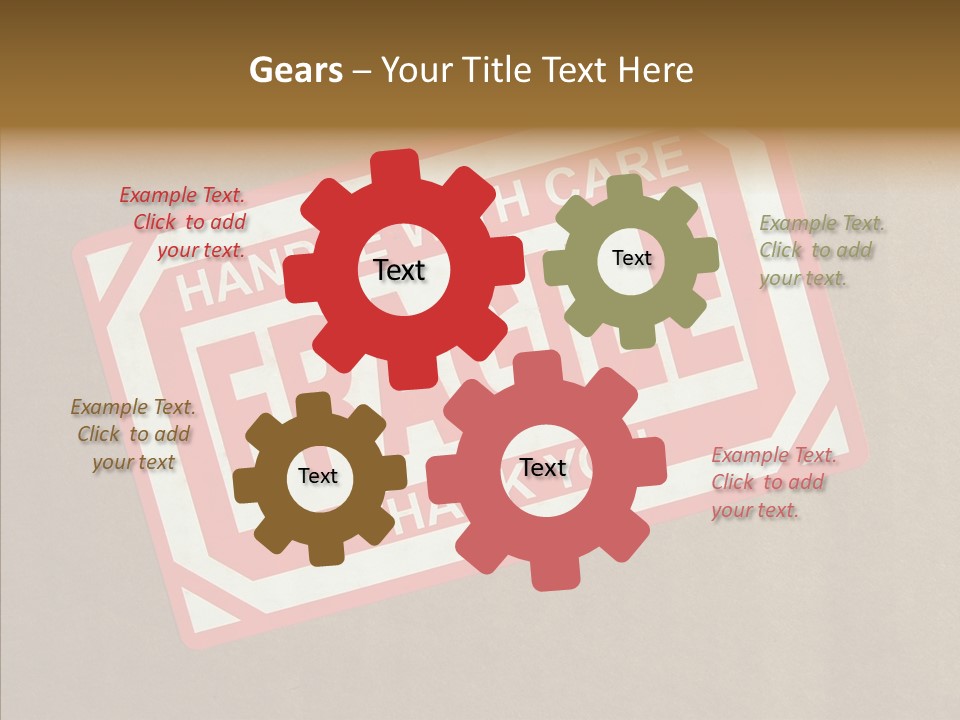 Young Finger Elder PowerPoint Template