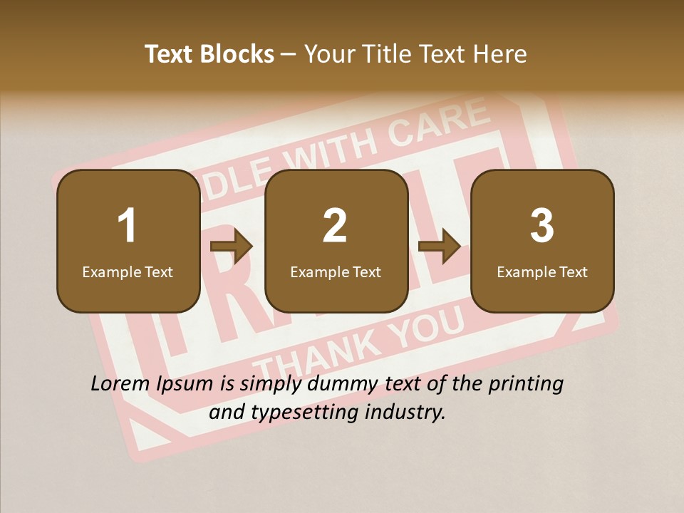 Young Finger Elder PowerPoint Template