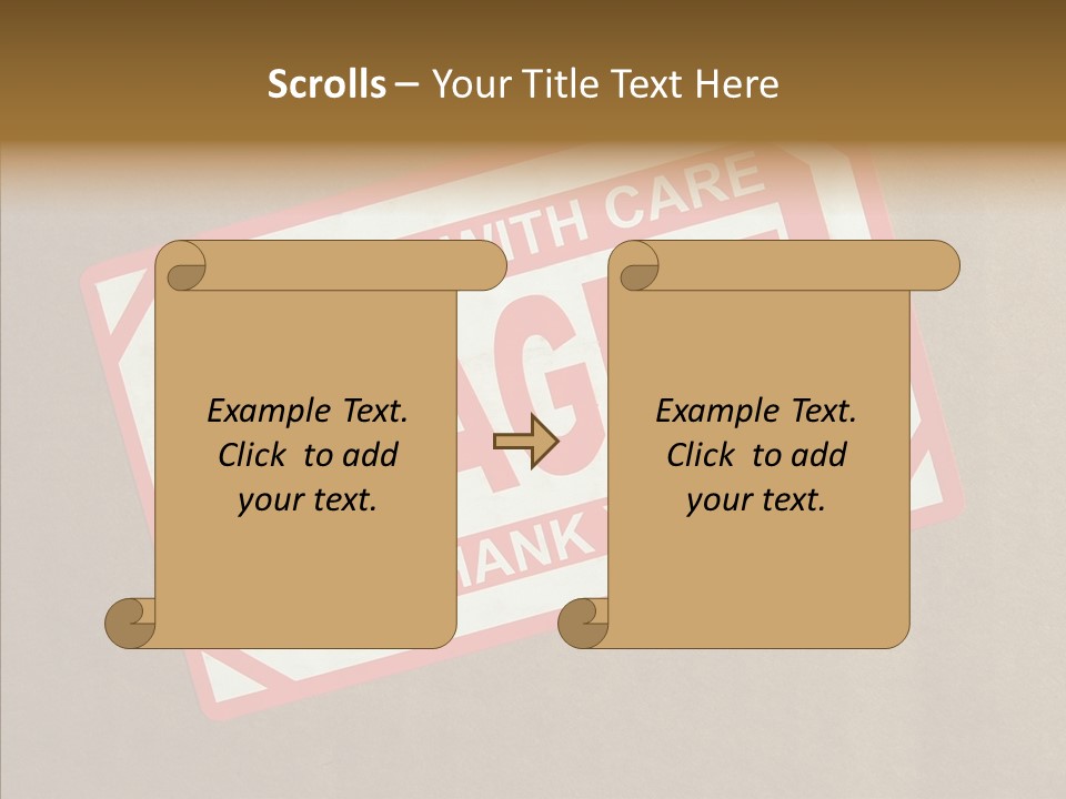 Young Finger Elder PowerPoint Template
