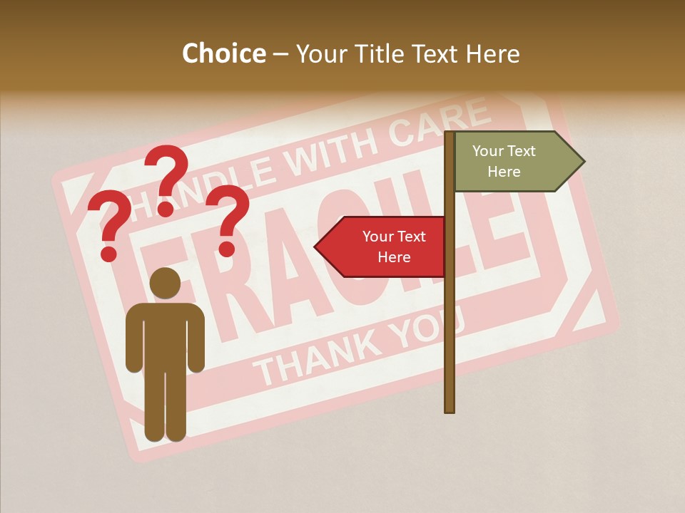 Young Finger Elder PowerPoint Template