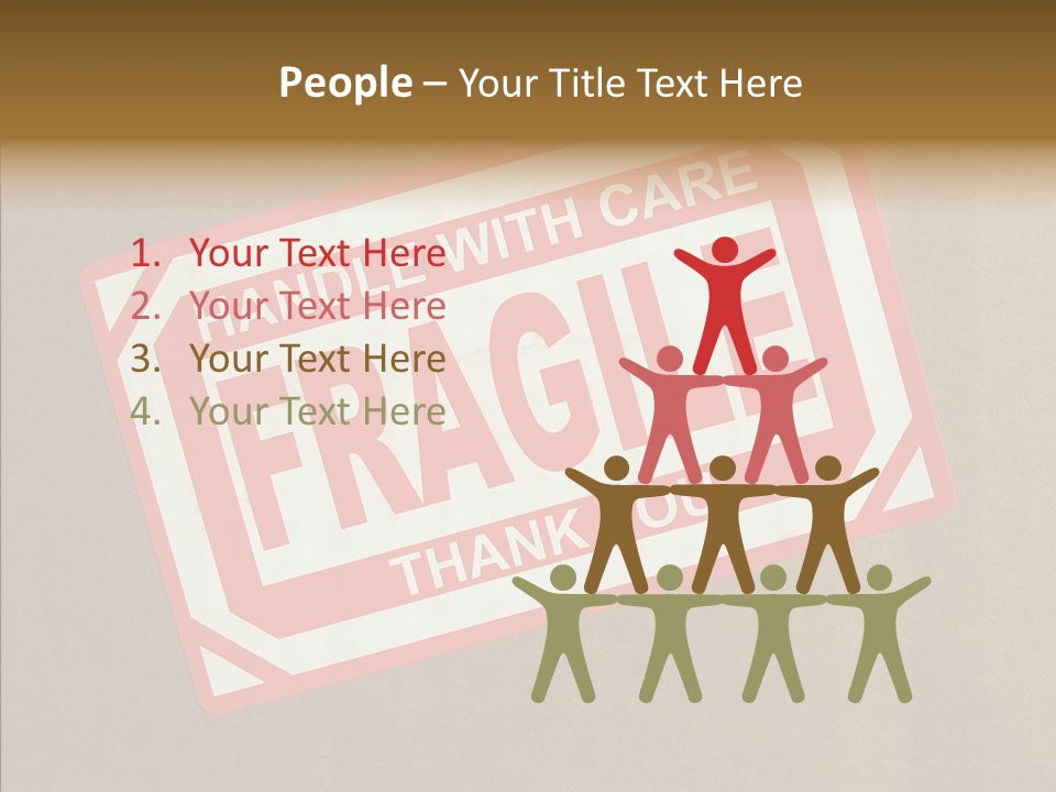 Young Finger Elder PowerPoint Template