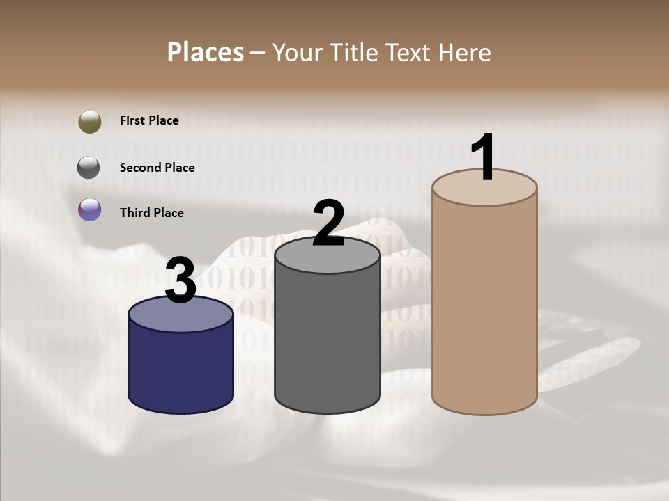 Helping Hand Young Close Up PowerPoint Template