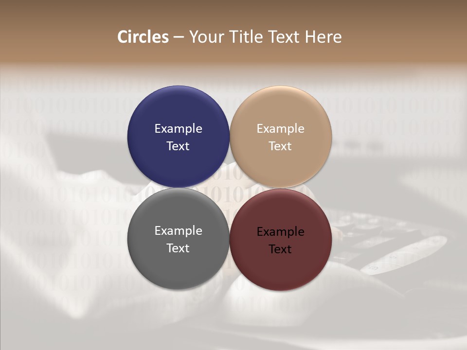 Helping Hand Young Close Up PowerPoint Template