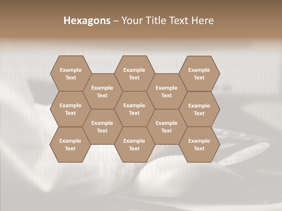 Helping Hand Young Close Up PowerPoint Template