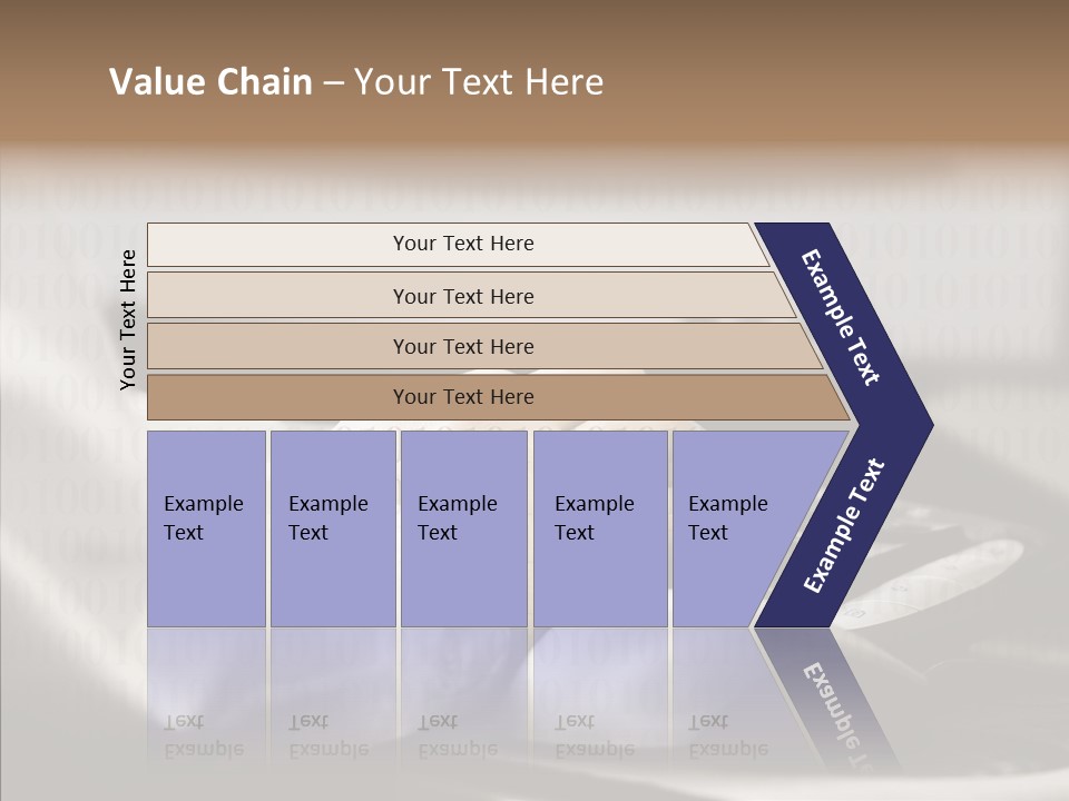 Helping Hand Young Close Up PowerPoint Template