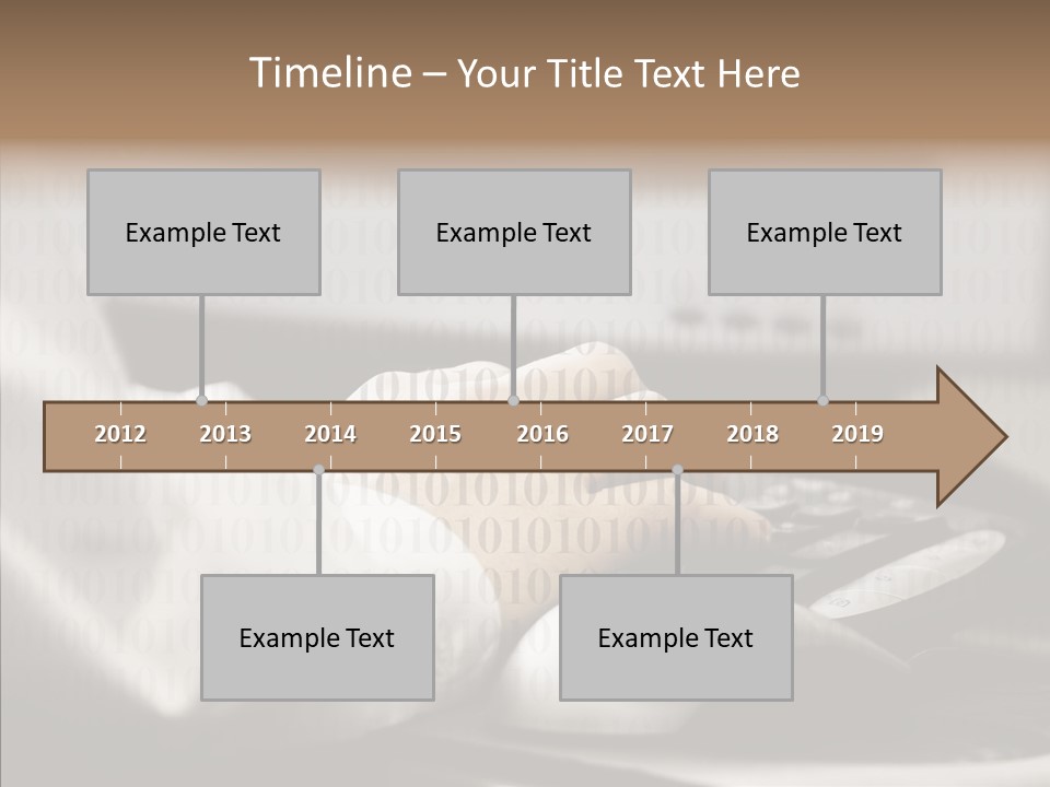 Helping Hand Young Close Up PowerPoint Template