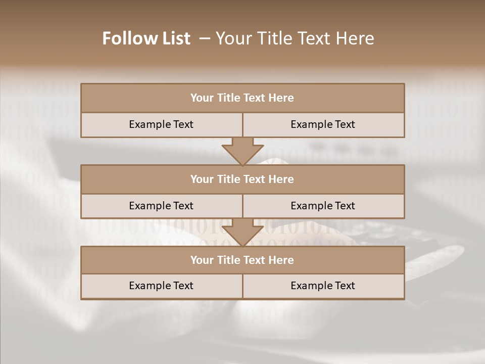 Helping Hand Young Close Up PowerPoint Template