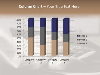 Helping Hand Young Close Up PowerPoint Template