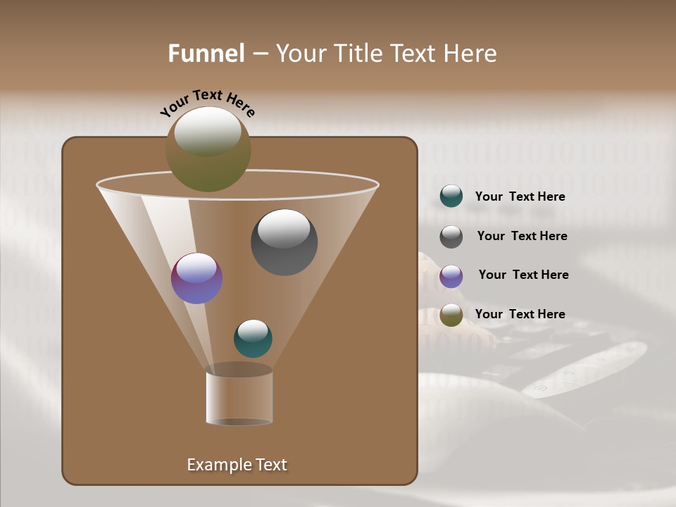 Helping Hand Young Close Up PowerPoint Template