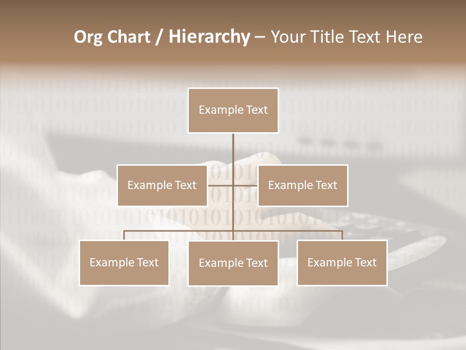 Helping Hand Young Close Up PowerPoint Template