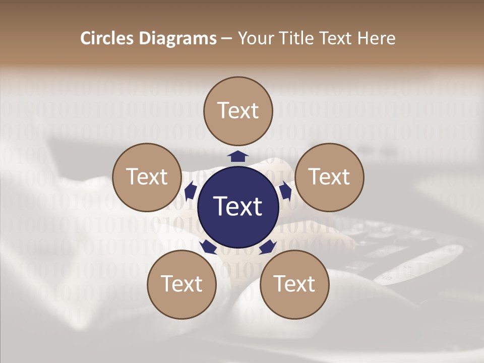 Helping Hand Young Close Up PowerPoint Template