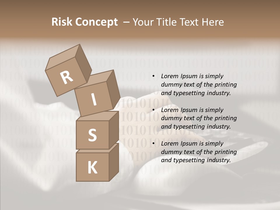 Helping Hand Young Close Up PowerPoint Template