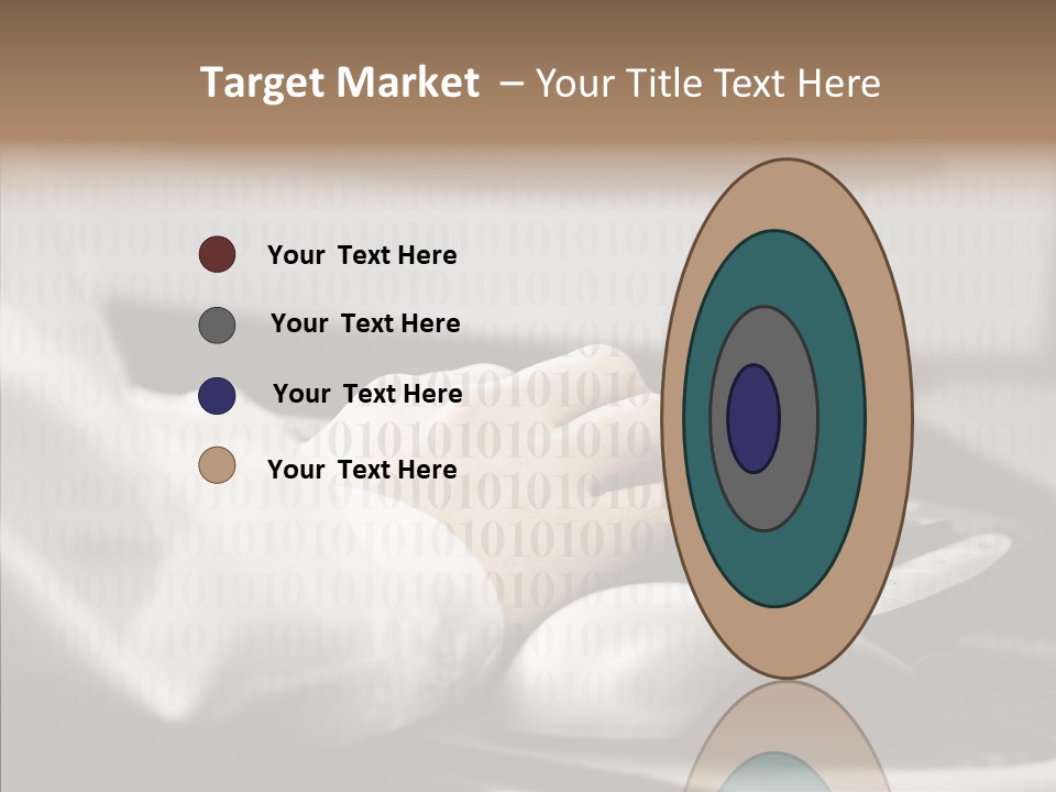 Helping Hand Young Close Up PowerPoint Template