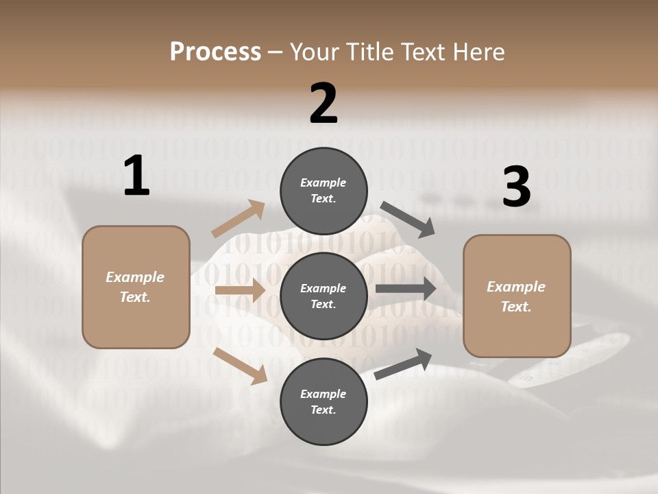 Helping Hand Young Close Up PowerPoint Template