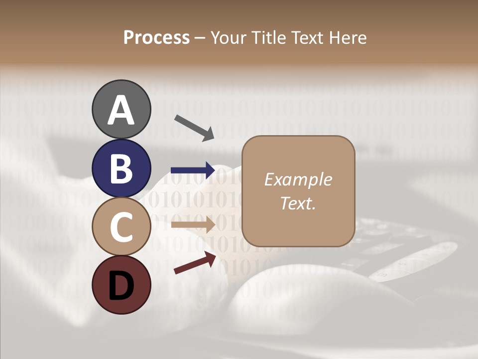 Helping Hand Young Close Up PowerPoint Template