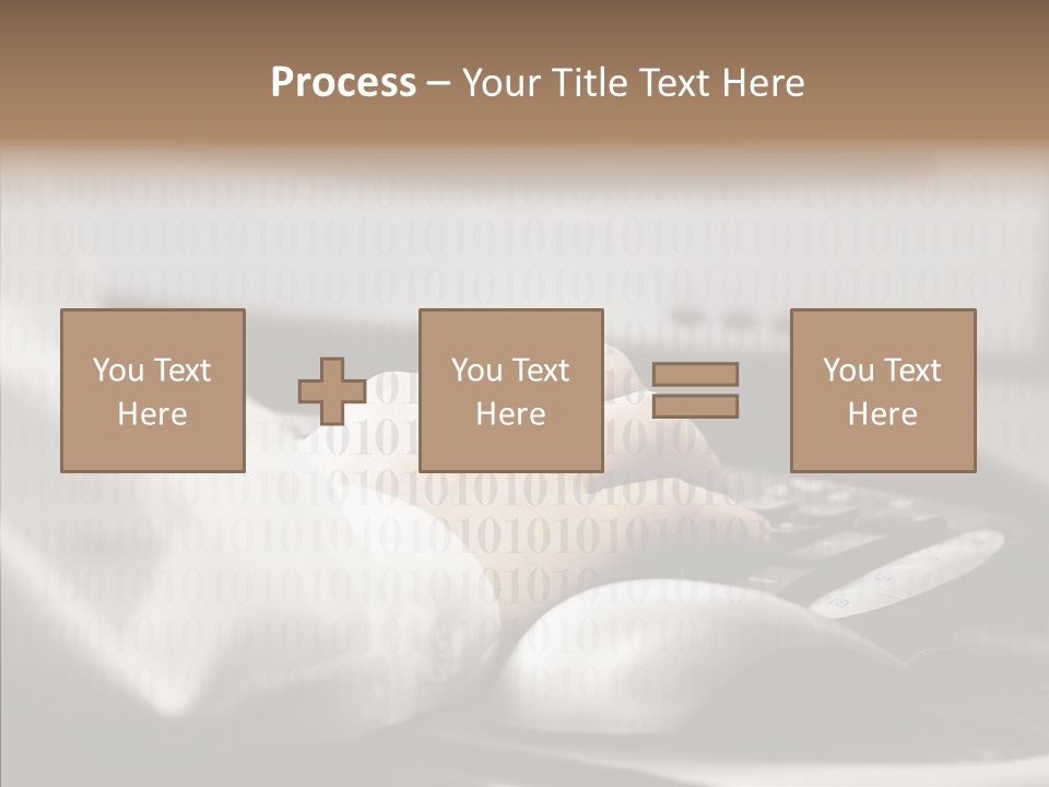 Helping Hand Young Close Up PowerPoint Template