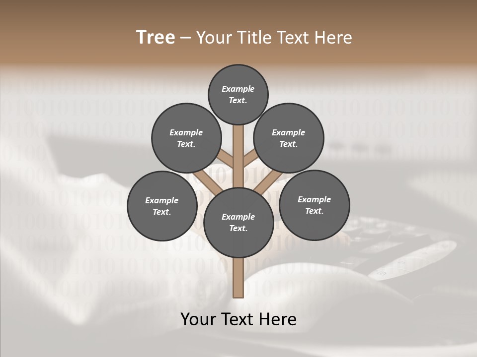 Helping Hand Young Close Up PowerPoint Template