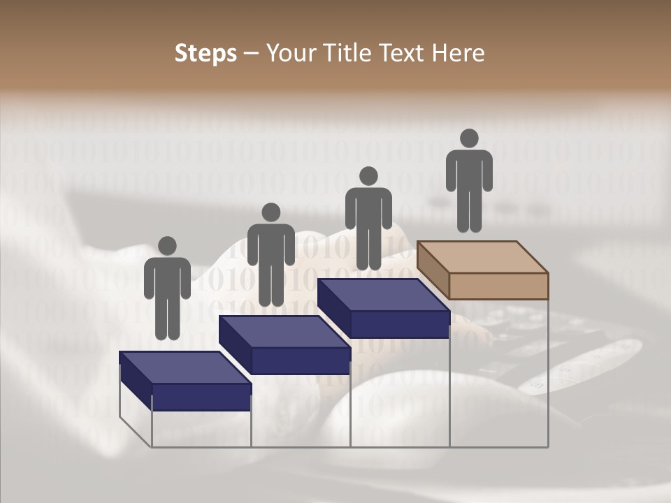 Helping Hand Young Close Up PowerPoint Template