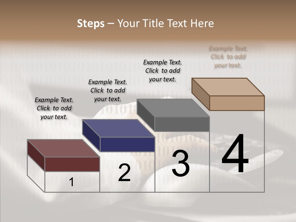 Helping Hand Young Close Up PowerPoint Template
