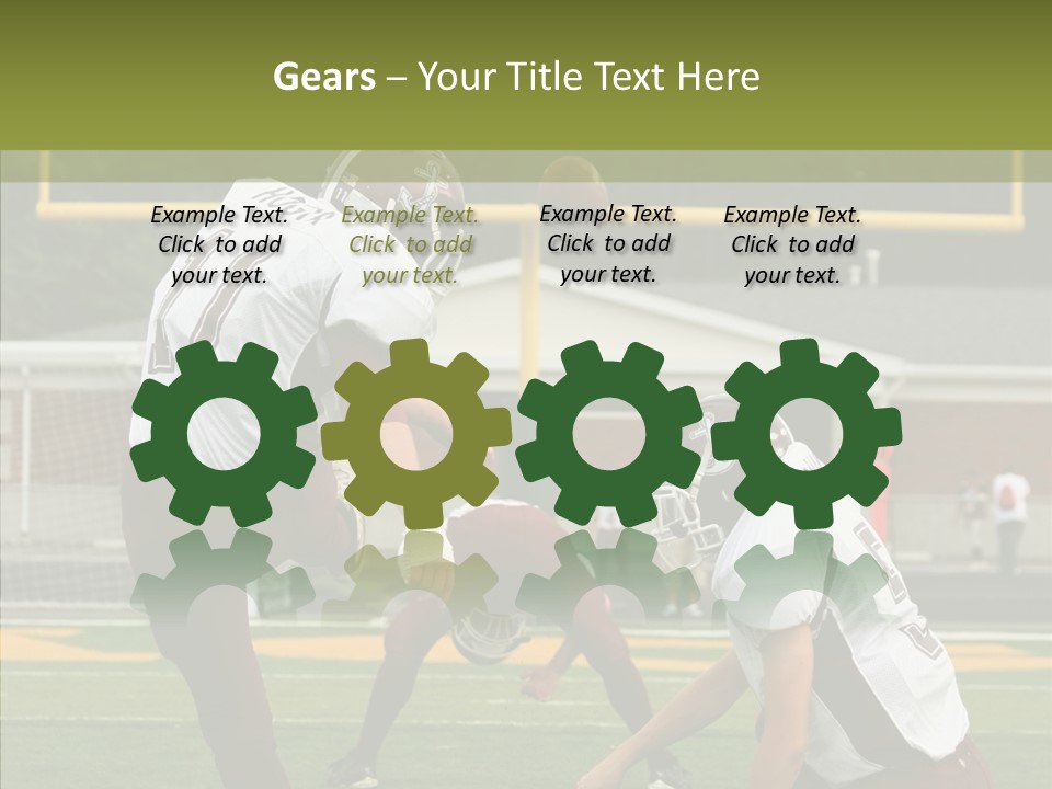 Helping Hand Grandmother Senior PowerPoint Template