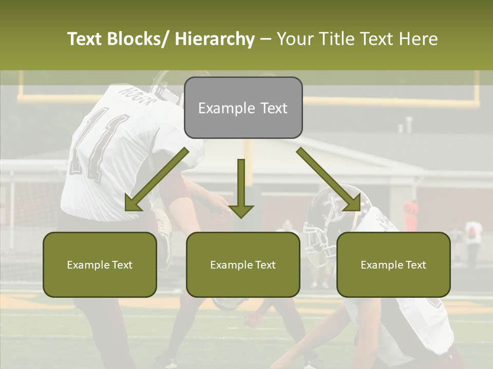 Helping Hand Grandmother Senior PowerPoint Template