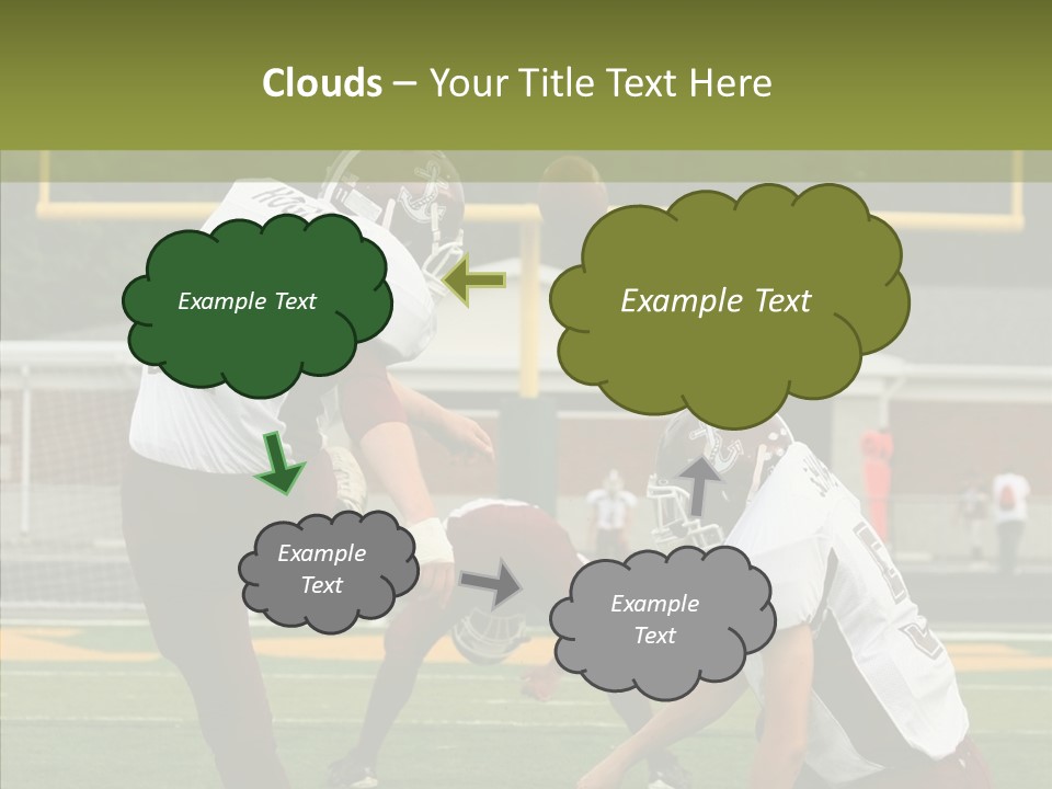 Helping Hand Grandmother Senior PowerPoint Template