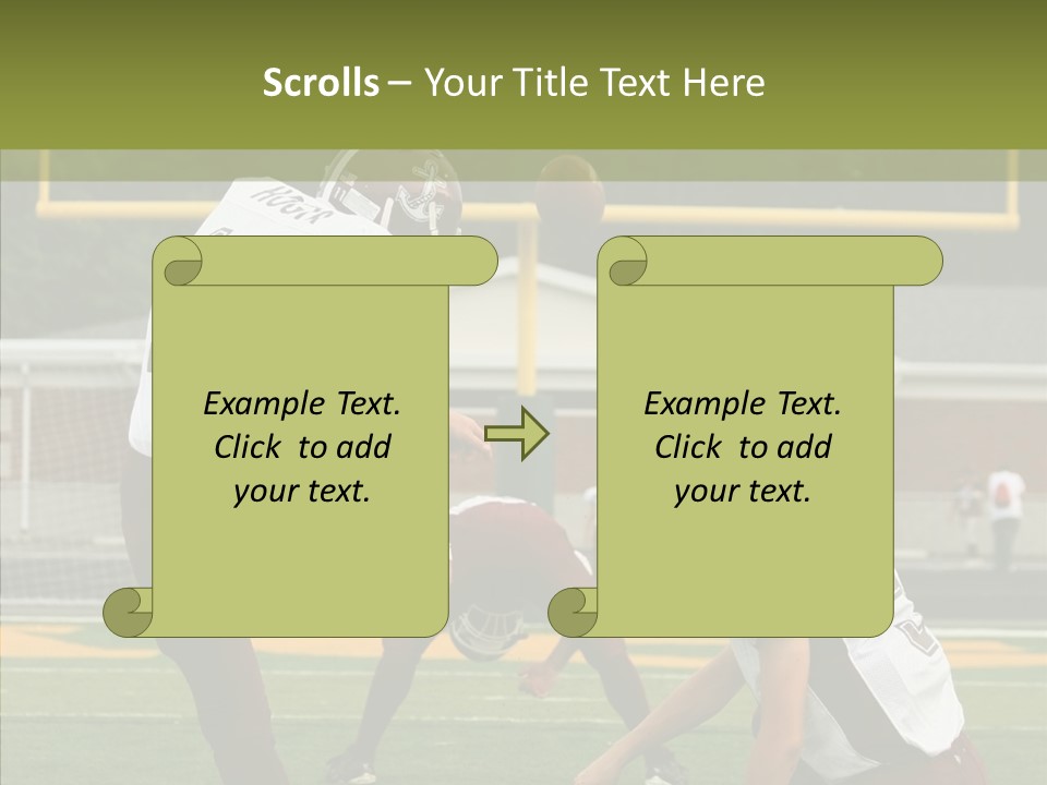 Helping Hand Grandmother Senior PowerPoint Template