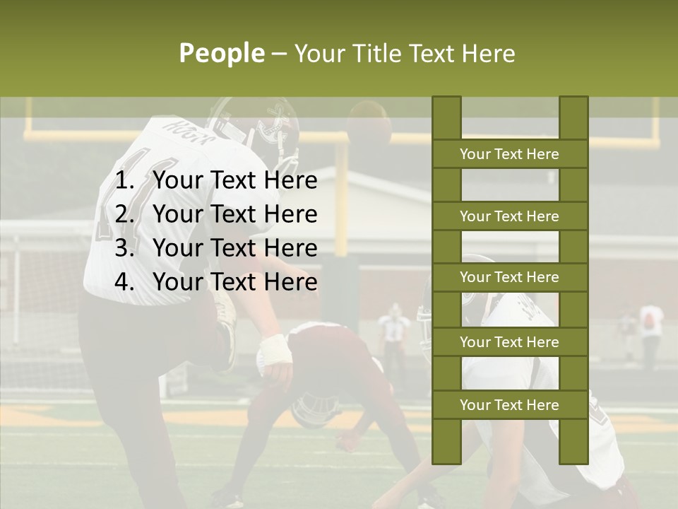 Helping Hand Grandmother Senior PowerPoint Template