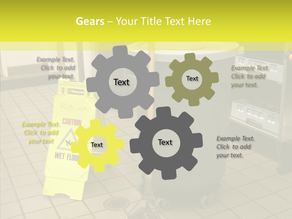 Togetherness Helping Hand Grandmother PowerPoint Template