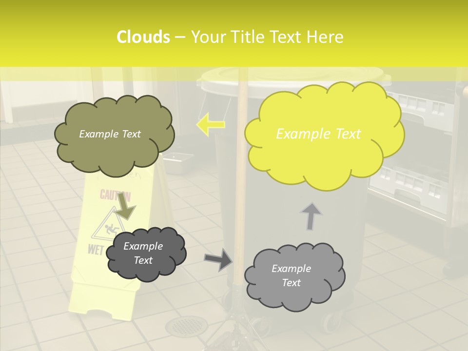 Togetherness Helping Hand Grandmother PowerPoint Template