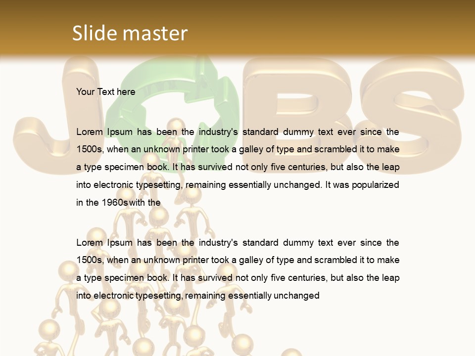 Finger White Background Close Up PowerPoint Template