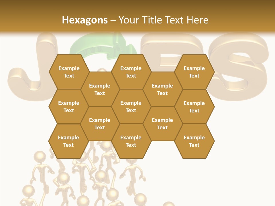 Finger White Background Close Up PowerPoint Template