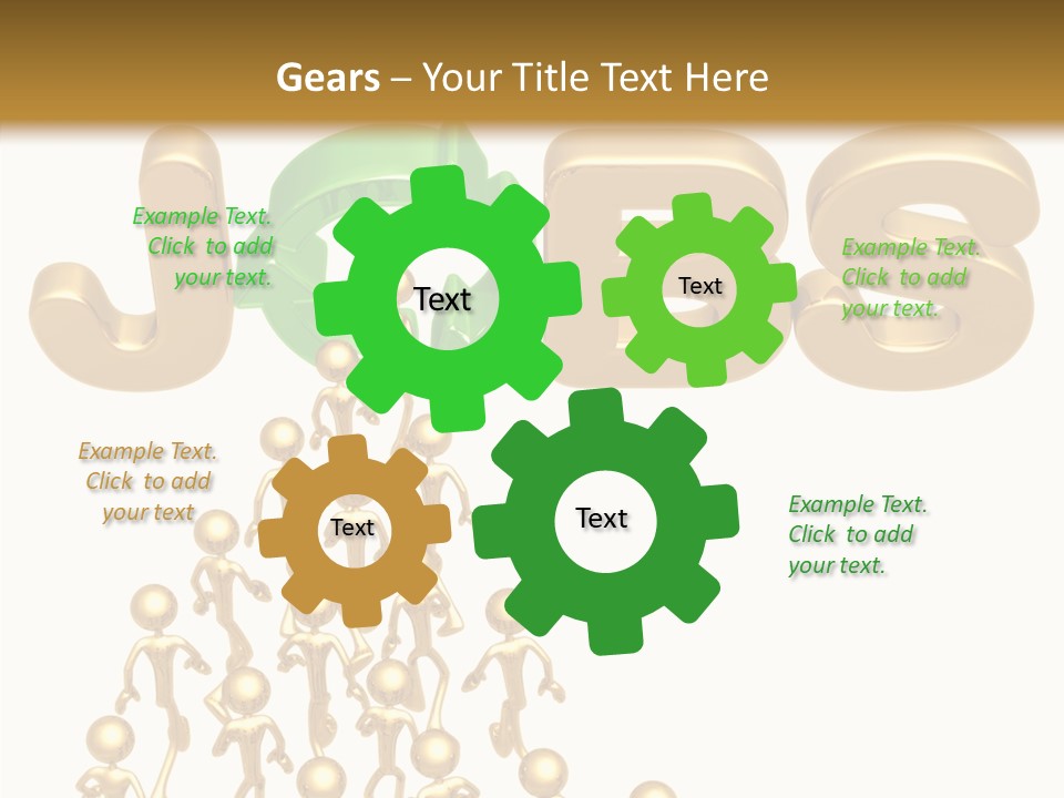 Finger White Background Close Up PowerPoint Template