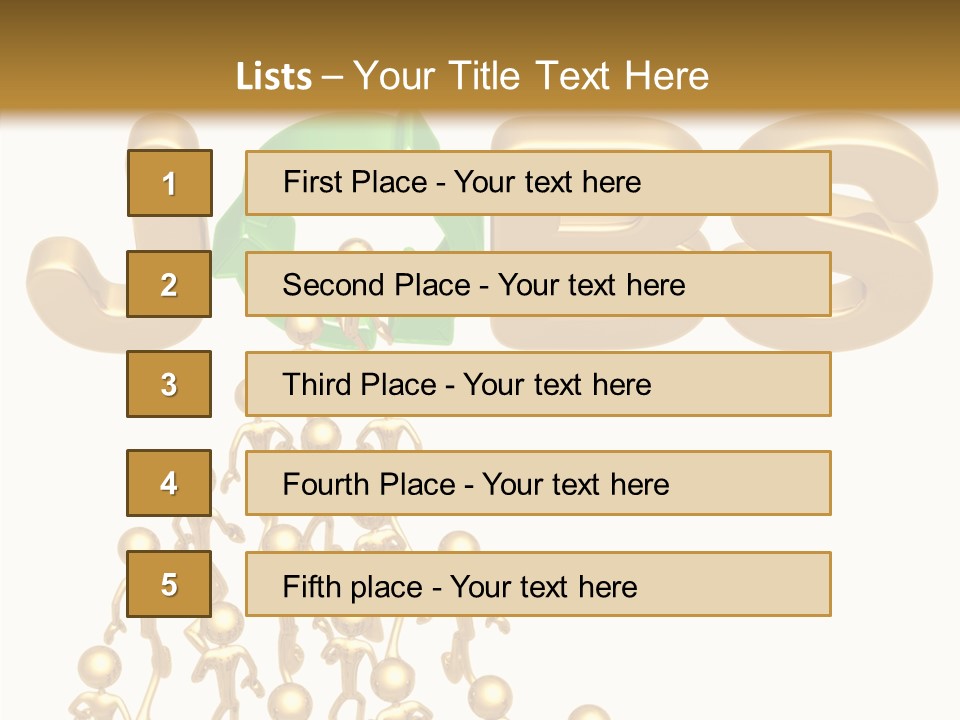 Finger White Background Close Up PowerPoint Template