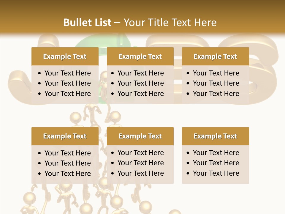 Finger White Background Close Up PowerPoint Template