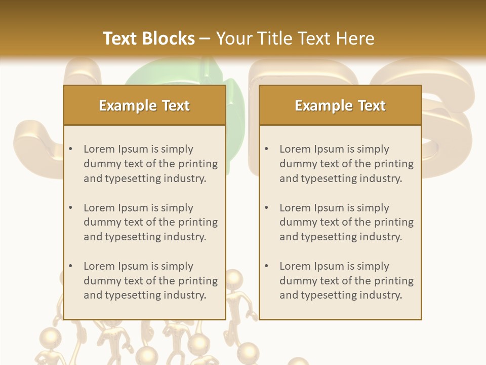 Finger White Background Close Up PowerPoint Template