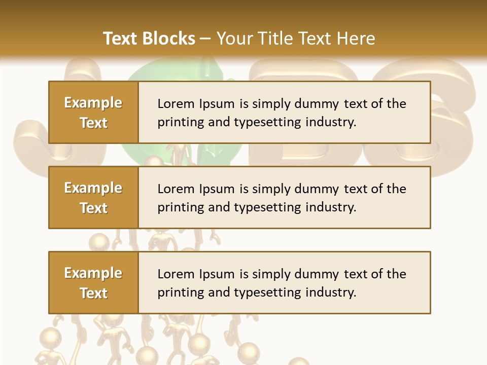 Finger White Background Close Up PowerPoint Template