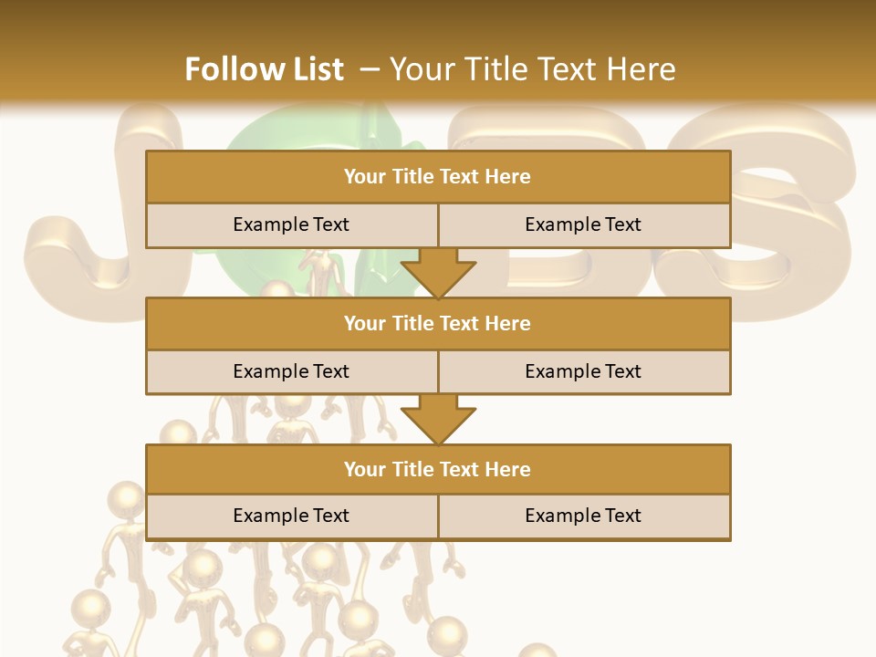Finger White Background Close Up PowerPoint Template
