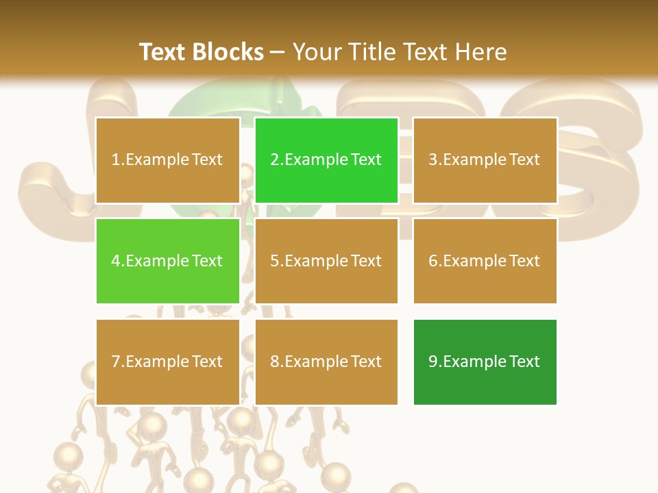 Finger White Background Close Up PowerPoint Template