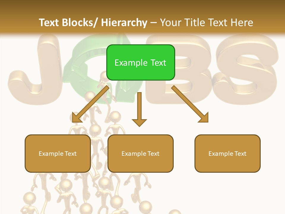Finger White Background Close Up PowerPoint Template