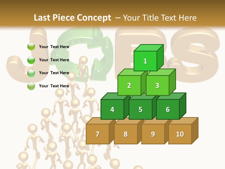 Finger White Background Close Up PowerPoint Template