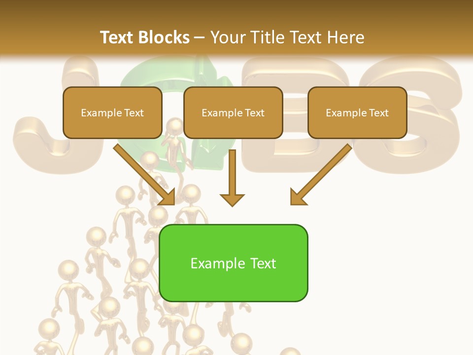 Finger White Background Close Up PowerPoint Template