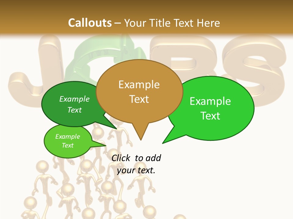 Finger White Background Close Up PowerPoint Template