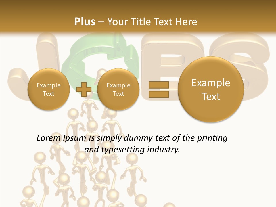 Finger White Background Close Up PowerPoint Template